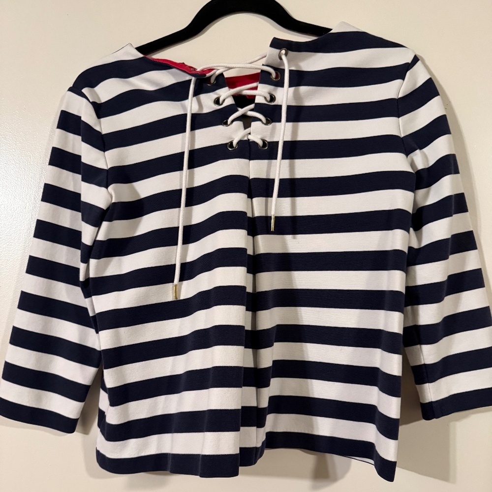 Tommy Hilfiger Stripped Tie-up Shirt